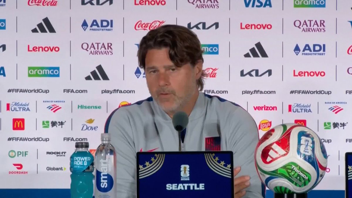 "We want to beat them, we are ready to fight" 💪 USA boss Mauricio Pochettino will not underestimate Australia in tonight's group stage fixture.
