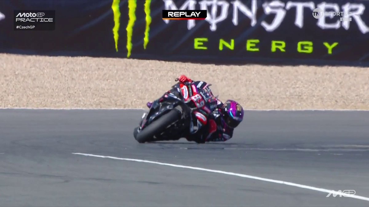 OH MY WORD JORGE MARTIN 😱 #MotoGP | #CzechGP | Live on TNT Sports and HBO Max