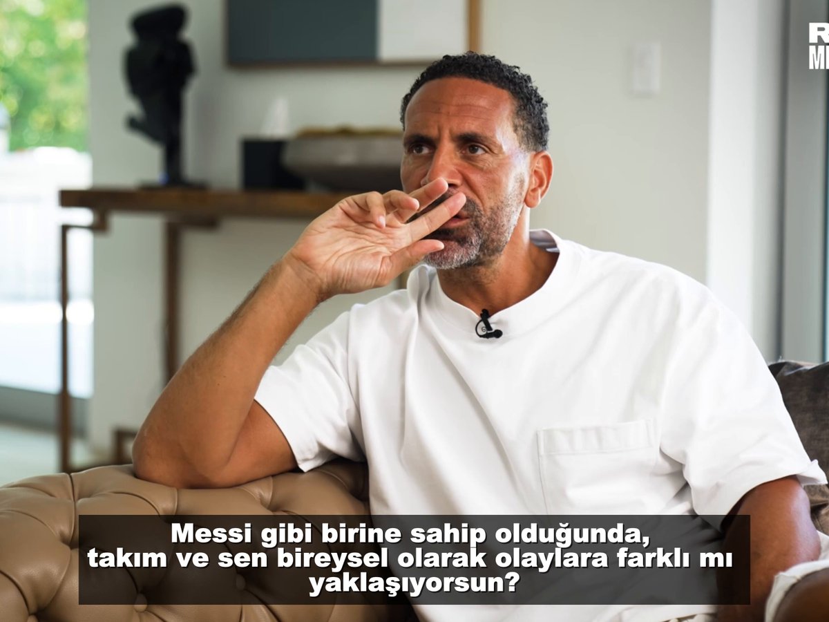 🗣️ Thierry Henry: "Sadece bir yarıda 4 gol atan adamı soyunma odasında görünce, 'Senin için koşarım' diyorsun."
