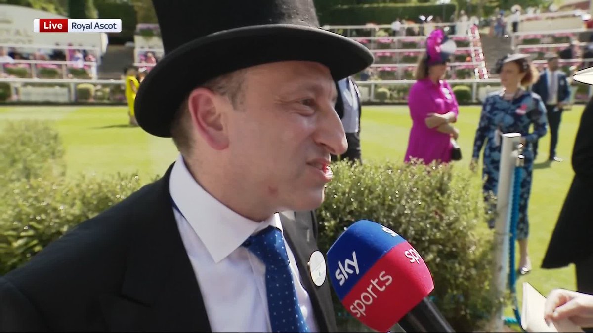 "I love watching them all and particularly coming to Royal Ascot!" 💙 Tony Bloom lauds Venetian Sun after her superb effort in the Commonwealth Cup...