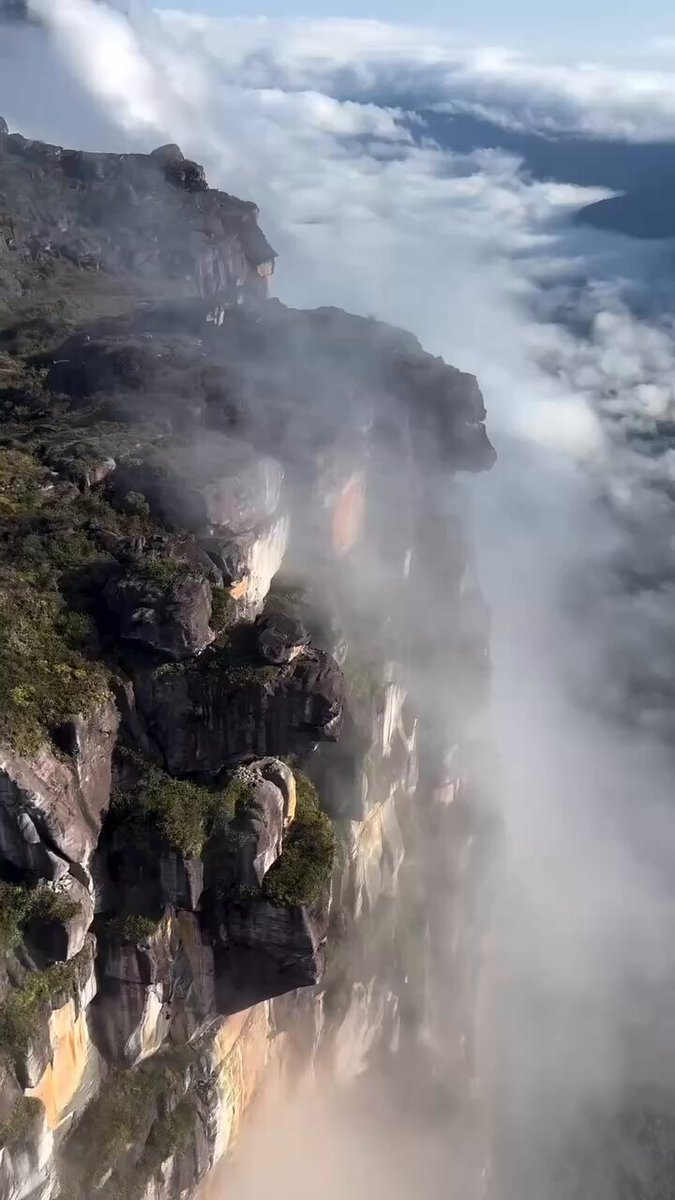 The world's tallest waterfall, Angel Falls in Venezuela. 📽: Antonio Hitcher