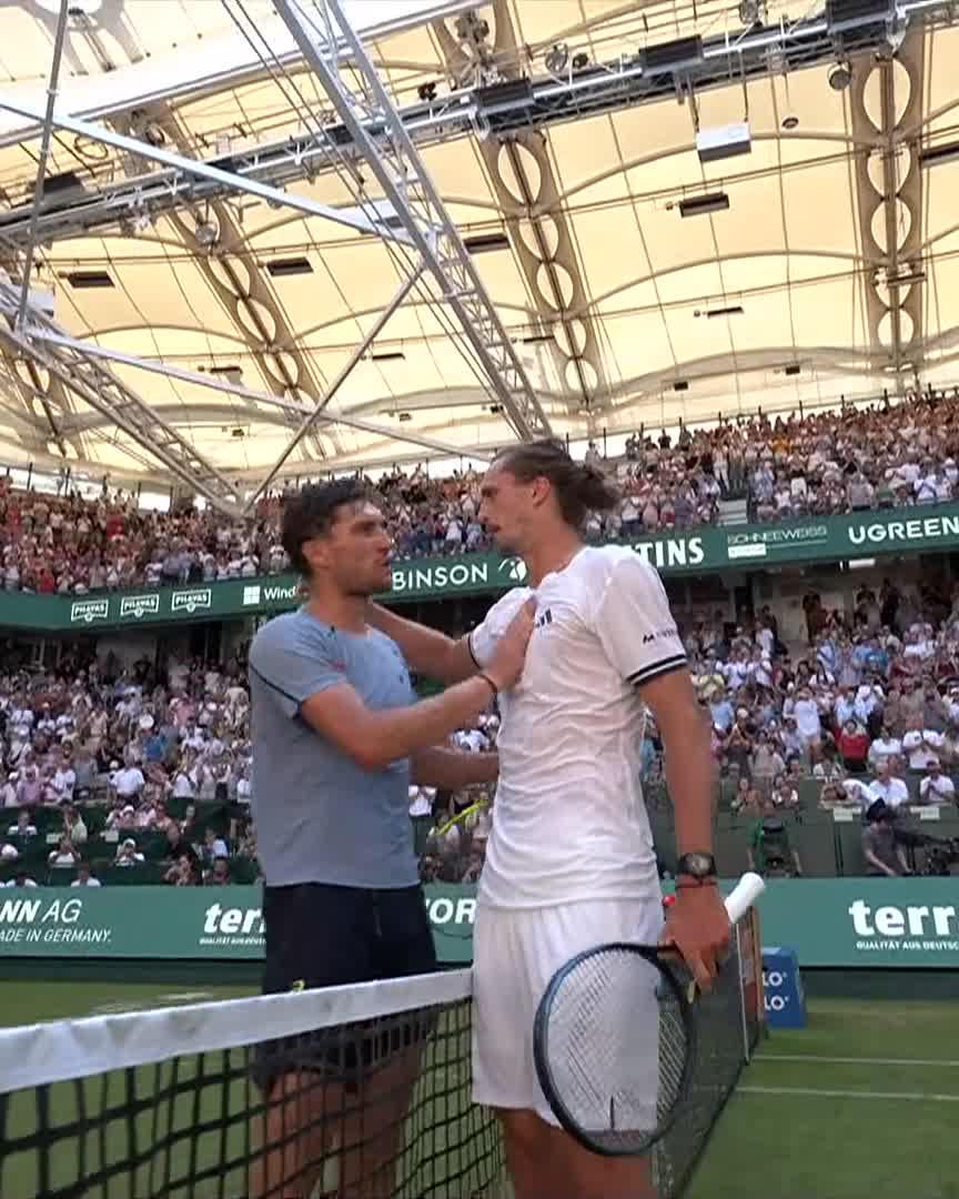 What a way to win it 😍 Alexander Zverev battles past Raphael Collignon to reach an eighth semi-final of 2026! 🔝 TERRA WORTMANN OPEN #TWO26