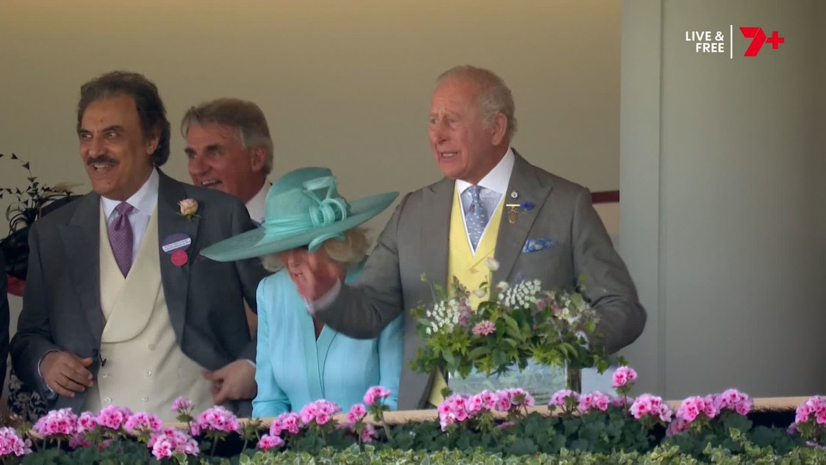 Sorry, Your Majesty, but there's another King at Ascot. James McDonald 👑 James McDonald