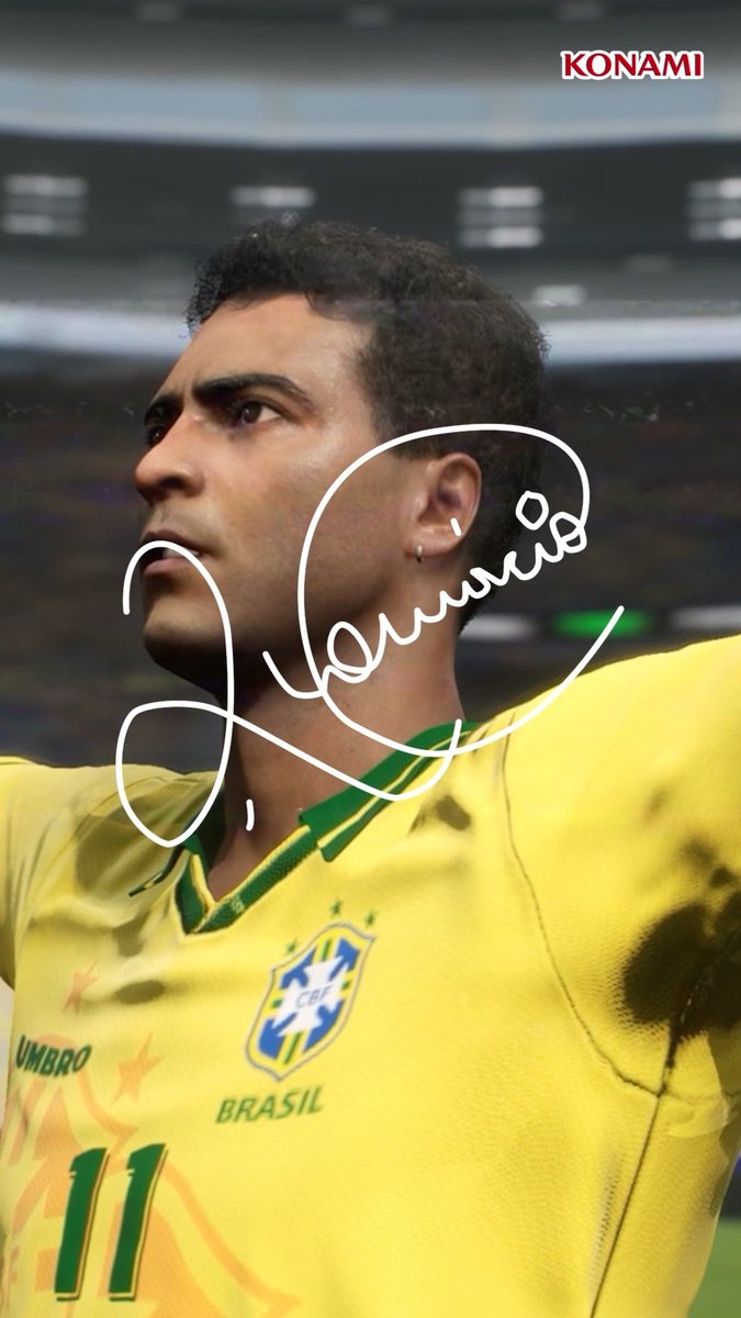 Certas lendas merecem ser eternizadas... E o Romário é uma delas! ⚽ Artilheiro do Tetra, campeão e Melhor Jogador do Mundo em 1994, o baixinho está no eFootball™ Garanta já o seu!