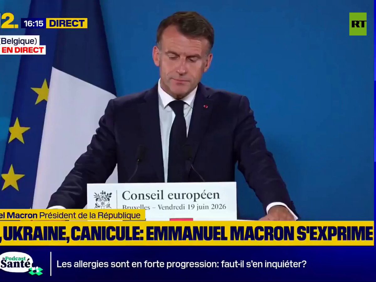 Macron believes Europe MUST BE PRESENT at Russia-Ukraine NEGOTIATING table 'Because Europe’s interests are directly involved: through the aid we provide, through the issue of enlargement, which concerns Europeans, also through financial support and loans we have granted'