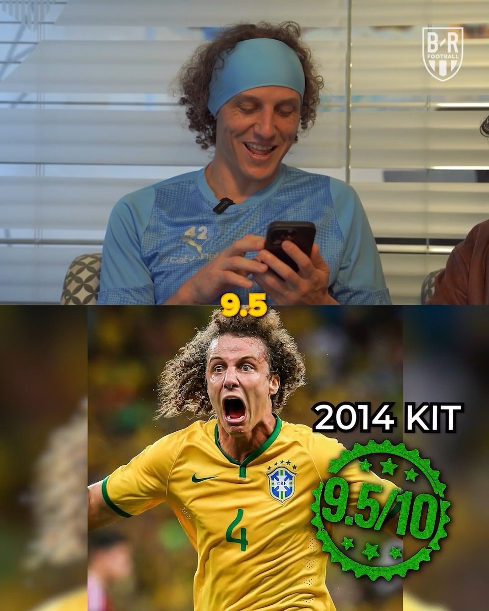 David Luiz rates Brazil jerseys past and present 🇧🇷