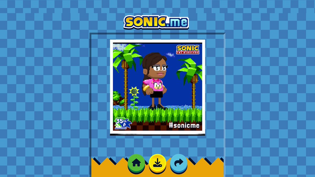 Celebrate Sonic's Anniversary with #SonicMe! With 1000s of customizations, create a Sonic-inspired avatar that's uniquely yours. Share it with the world and join millions of fans in celebrating Sonic's 35th Anniversary. Create yours now at