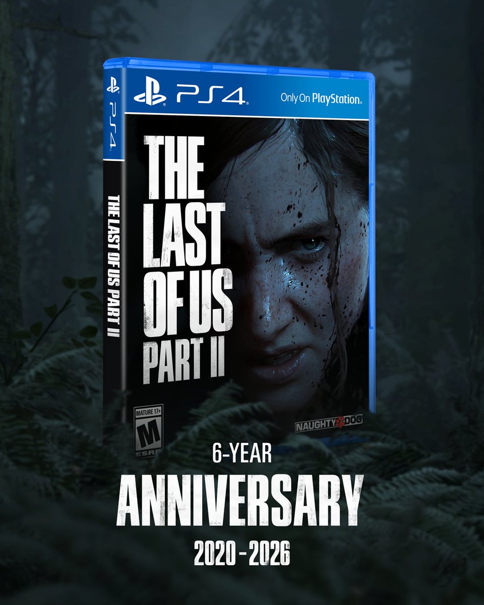 "Happy birthday, kiddo." 👩‍🚀 The Last of Us Part II was released six years ago today on June 19, 2020. A big thank you to every fan who's experienced Ellie and Abby's eventful journeys.