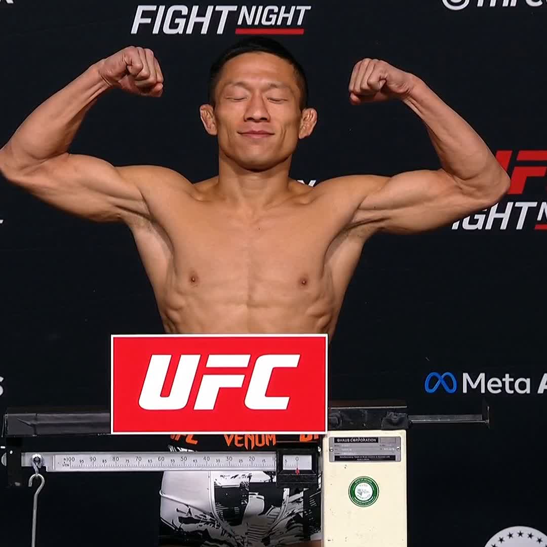 計量速報です🧑‍💻 堀口恭司 計量クリア‼️ #UFCVegas119
