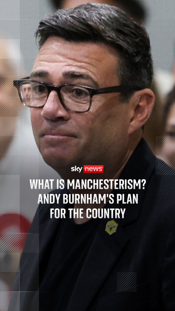 What is Manchesterism - Andy Burnham's plan for the country? In a special report Sam Coates Sky speaks to the architects of the turnaround of Manchester, and those left behind by the boom. Watch the special report here: