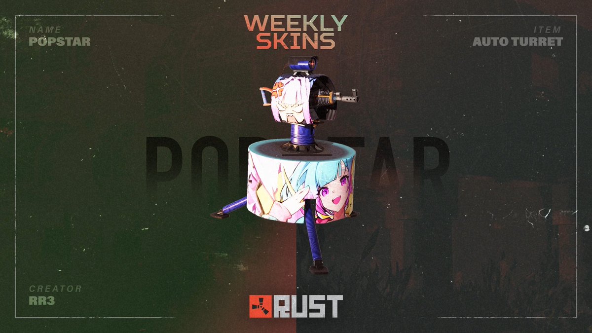 New week, new skins! Check out this week's community-designed skins, available on the Steam Item Store for a limited time only! 🔥☢️🎯 View the full collection here: