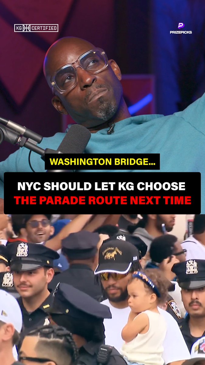 Call the mayor, Kevin Garnett already has the 2079 New York Knicks parade route already planned out 🫡 🗽 All-new episode of TICKET &amp; THE TRUTH is OUT NOW on YouTube.
