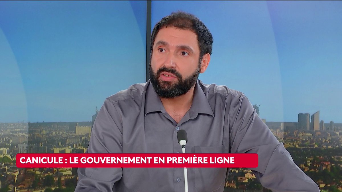 🔴 Canicule : "Dans les trois quarts des cas, quand vous avez mis en place des volets battants, bien isolé la toiture et mis des brasseurs d'air, vous n'avez pas besoin de climatisation", affirme Christophe Rodriguez. #ToutEstPolitique #canal16
