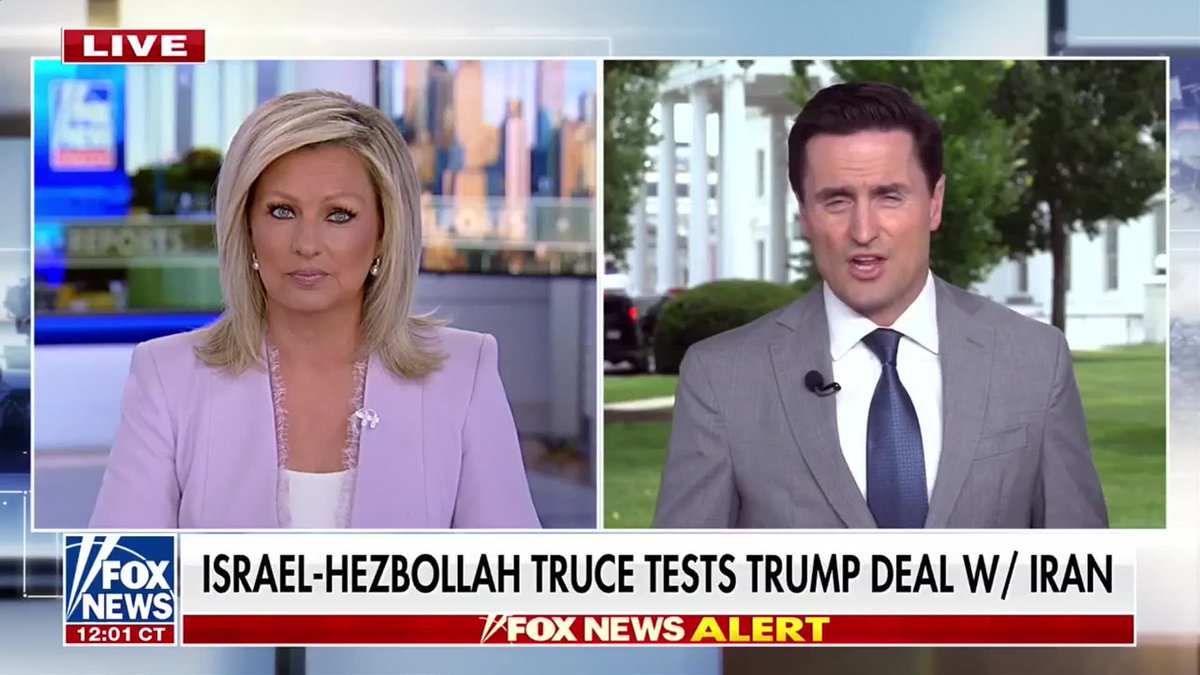 "There are no limits." In his first interview after signing the memorandum of understanding at Versailles, President Trump says America's power in the region remains unlimited. The comments come as tensions in the region flare up once again. A Hezbollah attack in northern Israel killed four Israeli soldiers, triggering Israeli strikes inside Lebanon and raising new questions about whether the ceasefire tied to the agreement can hold, Lucas Tomlinson reports.