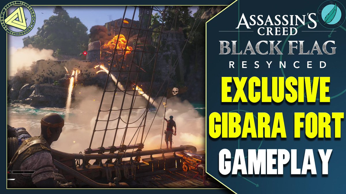 Here is how we failed and succeeded at a NEW Fort Raid [Gibara Fort] in Assassin's Creed Black Flag Resynced!