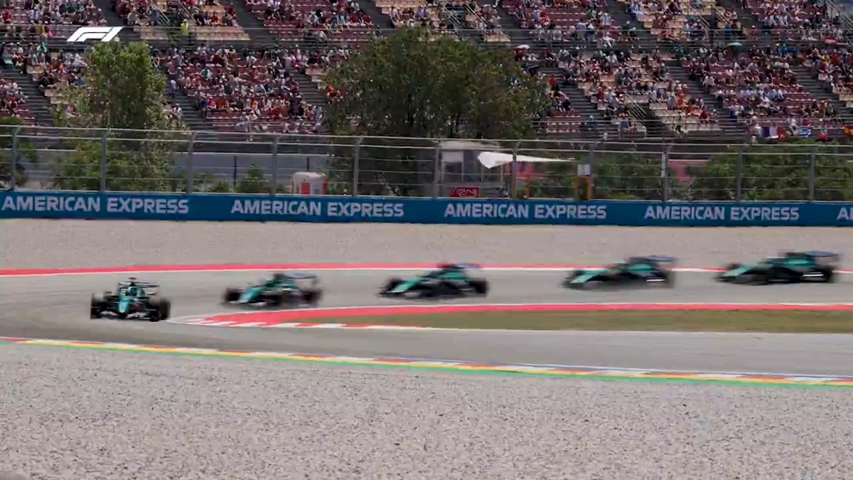 On the racing line 👌 #F1 #BarcelonaGP
