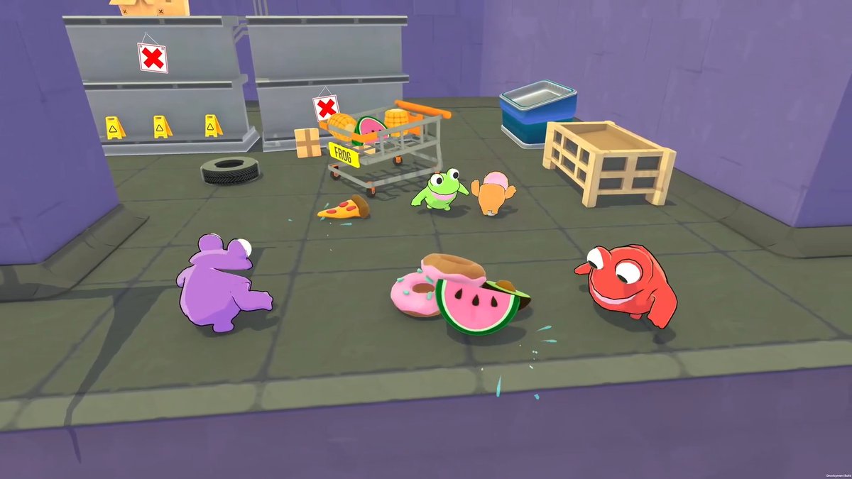 Frog Sqwad is the next big ‘friendslop’ game where chaotic physics are a core element of the puzzle solving experience