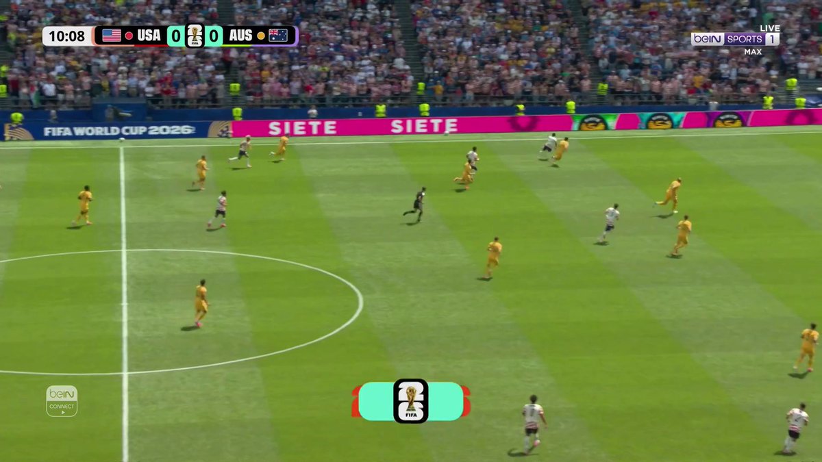 المدافع الأسترالي كاميرون بورغيس يغالط حارس مرمى منتخب بلاده ويمنح التقدّم للولايات المتحدة الأمريكية 📦 اشترك الآن 👇 🔗 📱 #كأس_العالم2026 | #مونديال2026 | #كأس_العالم #FIFAWorldCup2026 | #FIFAWorldCup | #beINWC26