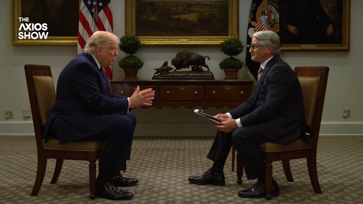 🇨🇺 From a new episode of The Axios Show — Marc Caputo: Do you see the Cuba operation running similarly to the way Venezuela was done? President Trump: Possibly.