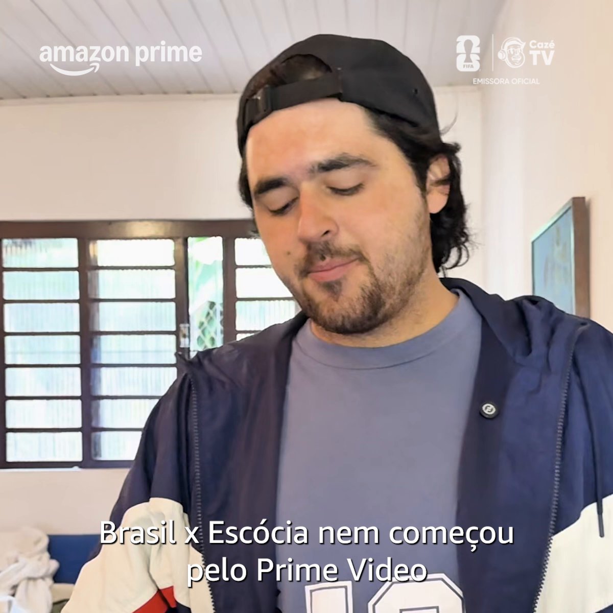 Brasil x Escócia ao vivo. Copa do Mundo FIFA 2026™ na CazéTV no Prime Video. 24/06 às 19h. Assine!