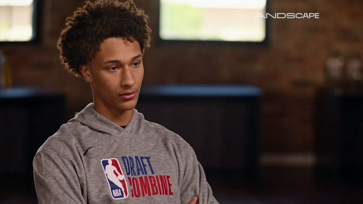 Tennessee forward Nate Ament and his father sit down with Marc J. Spears to reflect on his journey ahead of the NBA draft ⬇️