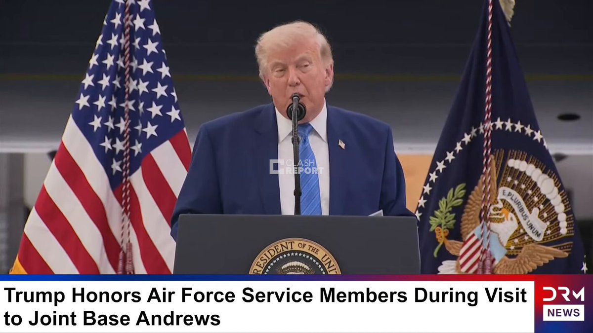 Trump: We have communication equipment up there that nobody's ever seen before. It's the highest level, including Starlink. My friend Leon—my friend Elon is going to be very happy.