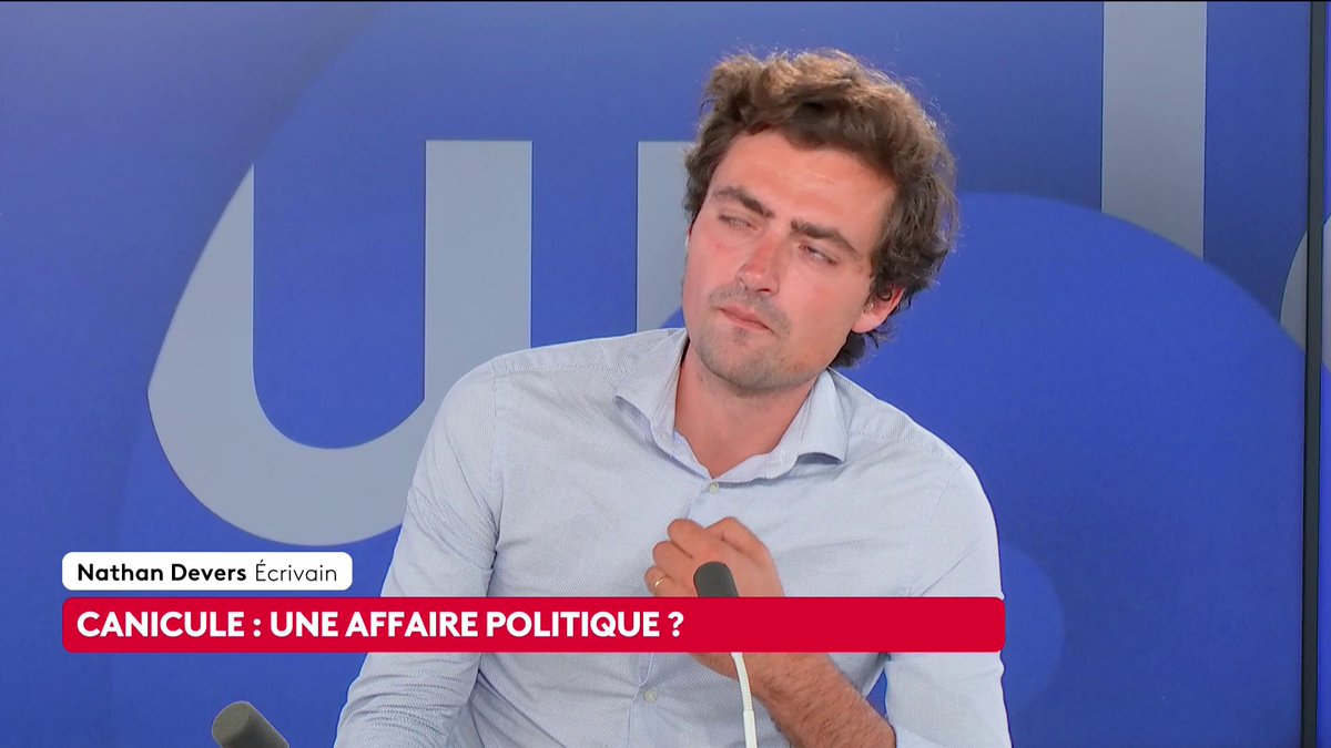 🔴 Urbanisme : "Le modèle haussmannien n'était pas fait pour des villes capables d'accueillir de très fortes chaleurs", estime Nathan Devers. #LePourEtLeContre #canal16