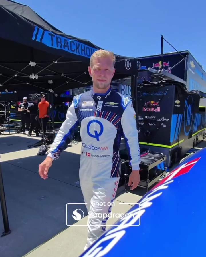 Ready for the runway. Check out Kevin Magnussen's view from the flight deck before he takes on the Qualcomm Circuit. #ShotOnSnapdragon