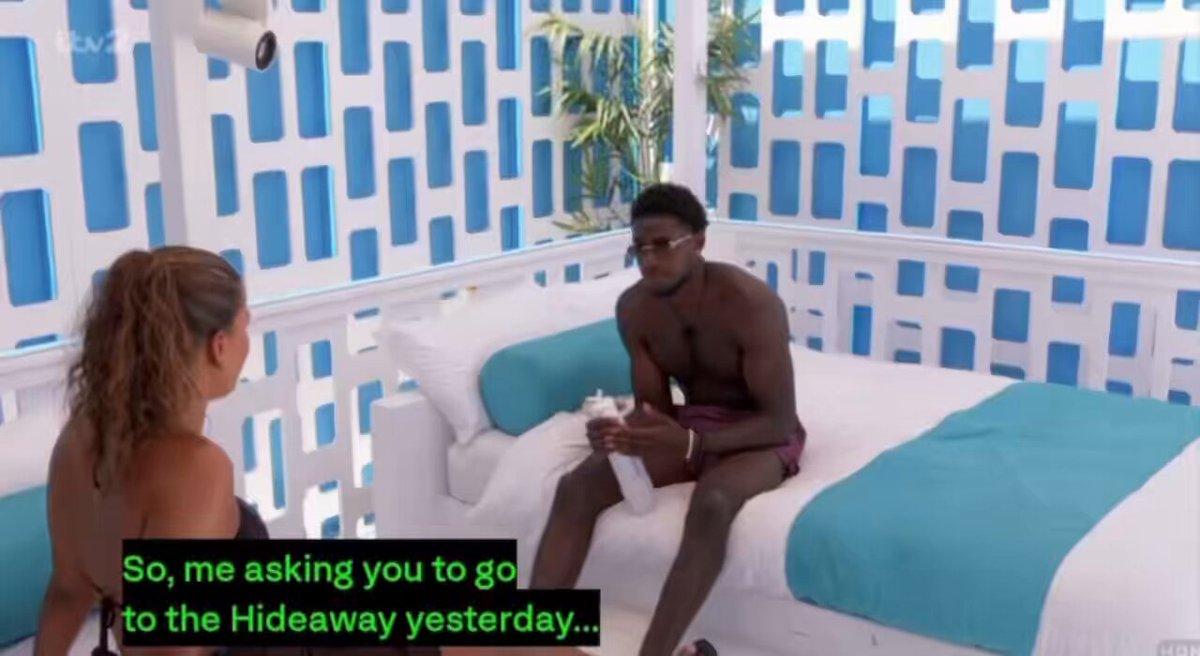 Not Mica rejecting Simba azzs for the second time. What a loser. #LoveIslandUK