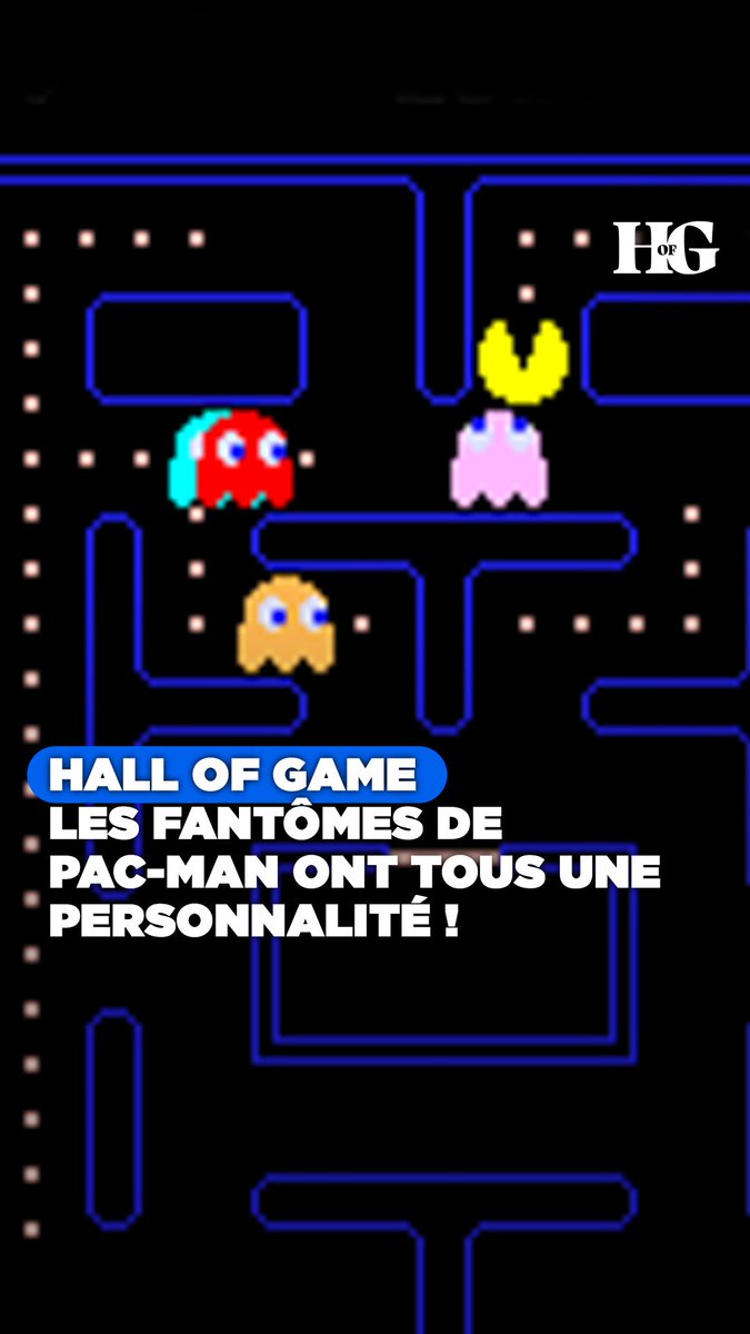 Vous pensiez que les fantômes de Pac-Man fonçaient sur vous au hasard ? Pas du tout ! En réalité, chacun possède une personnalité bien précises pour vous piéger.
