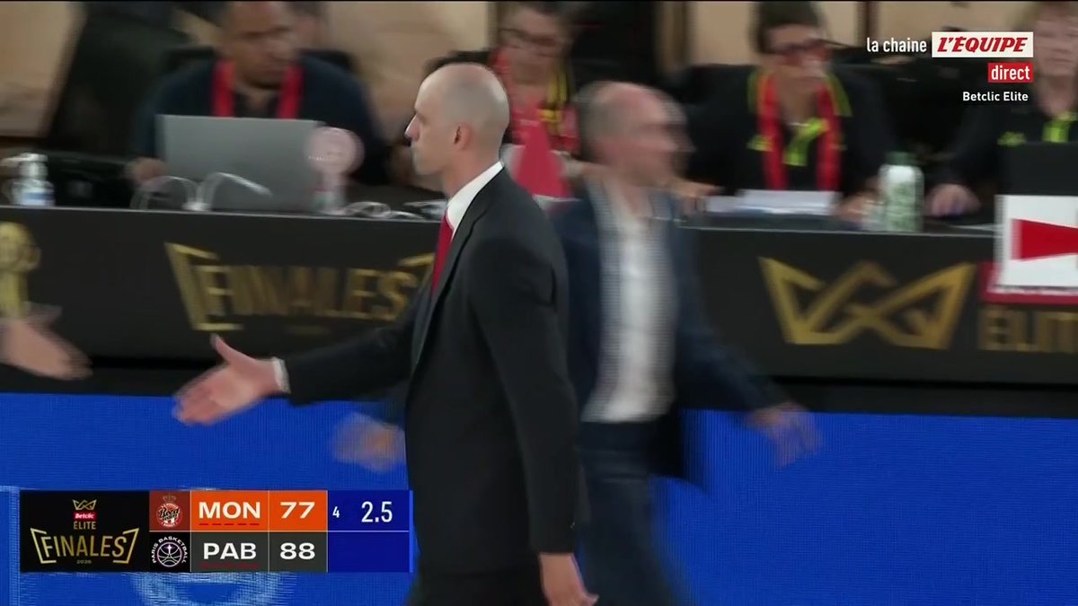 Paris Basketball s'impose à Monaco et mène désormais 2-1 dans les finales de Betclic Elite ! #lequipeBASKET