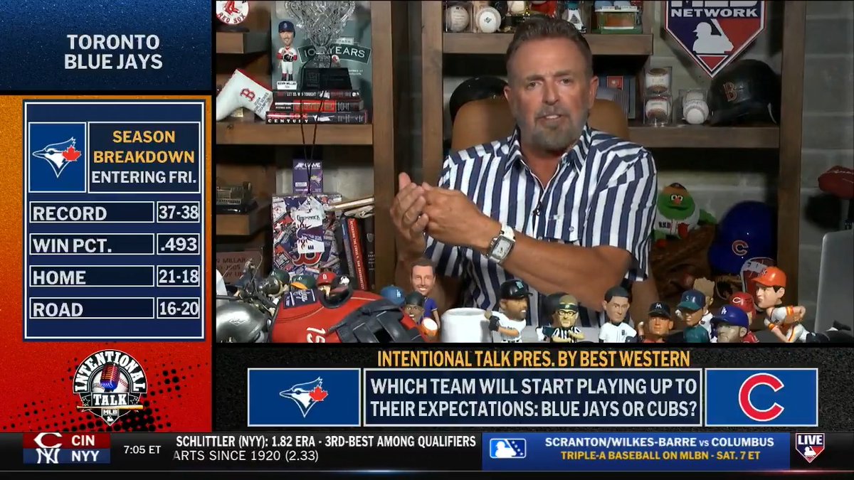 "We saw them on that stage... you're going to see them grow through this." Kevin Millar thinks the Blue Jays will start playing to their expectations throughout the summer. Siera Santos | RyanDempster