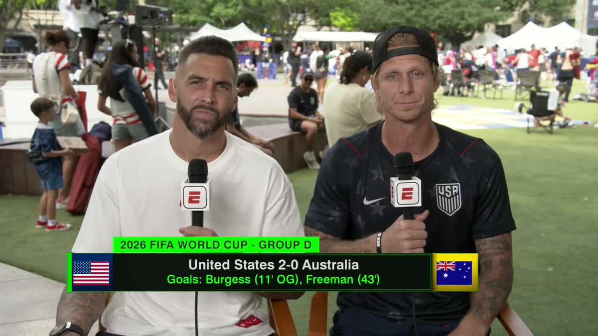 "We dictated the tempo, and really it was just us in control all night." The ESPN FC crew reacts to the United States' 2-0 win over Australia 🇺🇸