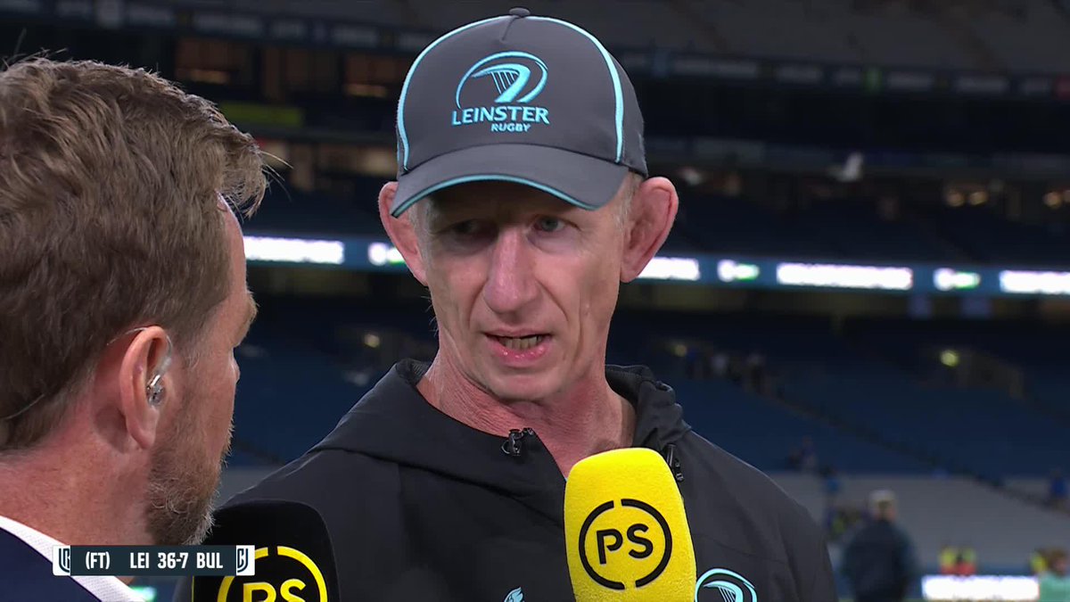 Leo Cullen joins our panel after coaching Leinster Rugby to back-to-back URC titles 🔵 "The lads were immense today" 🗣️