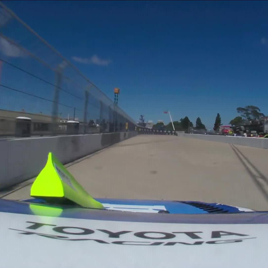A spin for Jimmie Johnson, but he kept it out of the wall!