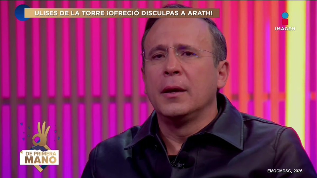 ¿Arath de la Torre llama VÍCTIMA a Ulises tras pedirle PERDÓN ENTRE LÁGRIMAS? Se hace viral mensaje que compartió el actor tras darse a conocer la entrevista en 'El minuto' #DePrimeraManoTV👌 de lunes a viernes 3 pm por el 3.1 de #ImagenTelevisión: