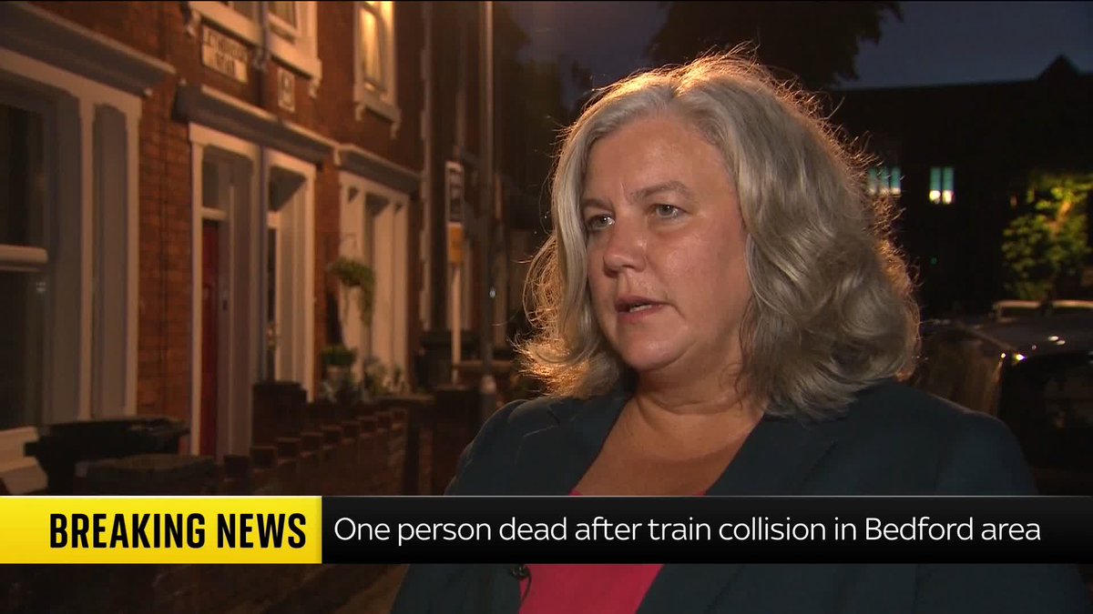Transport Secretary Heidi Alexander says she was "deeply concerned" to hear of the train collision that occurred near Bedford on Friday. She adds that a "thorough investigation" will be carried out to establish the cause of the collision. Live updates: