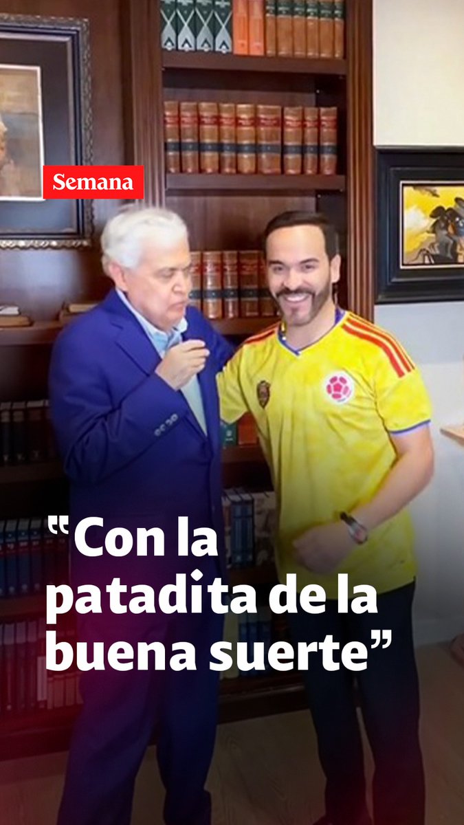 "La patadita de la buena suerte para que el tigre Abelardo de la Espriella sea nuestro próximo presidente": Jorge Barón.