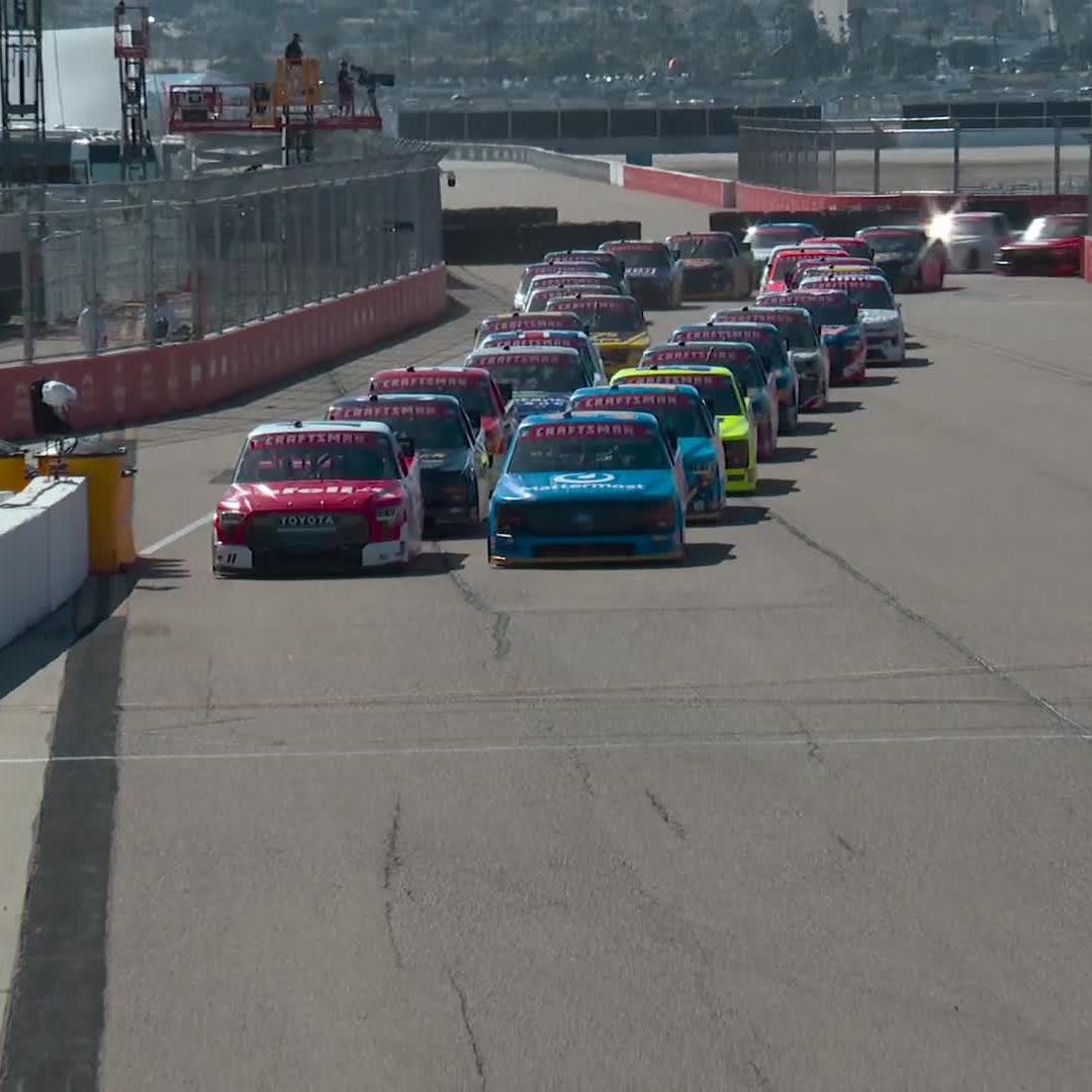 CLEAR THE RUNWAY! The green flag is out at NASCAR San Diego, live on FS1.