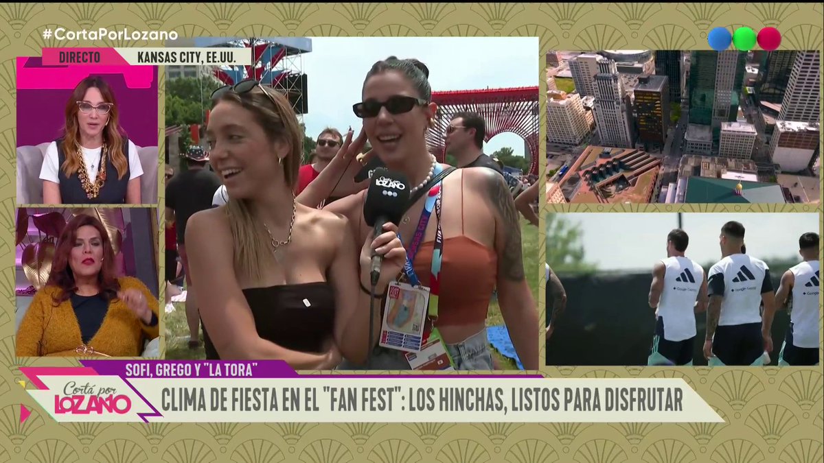 🔥😳 "TE VI EN INSTAGRAM CON UN CHONGAZO" Sofi Martínez y La Tora contaron sus andanzas en Estados Unidos. Mientras tanto, las dos se están robando todas las miradas en la cobertura de la Copa del Mundo.
