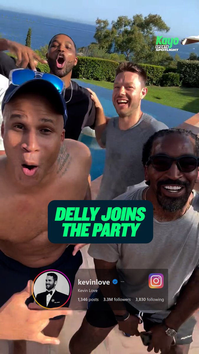 The 2016 Cavs reunion keeps growing, with Aussie Matthew Dellavedova joining in the festivities 😍 #NBA #Lebron