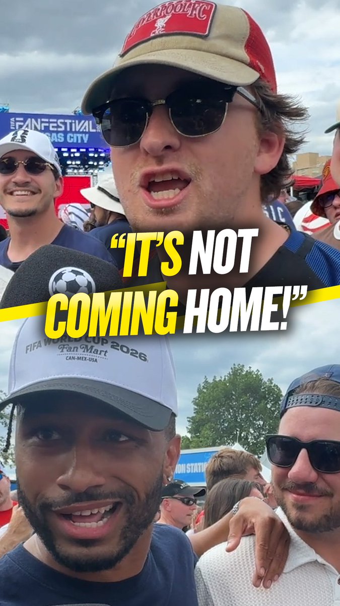 "IT'S NOT COMING HOME!" 😤 "THEY'RE CHOKES!" 👀 US Fans have a strong message for England fans!