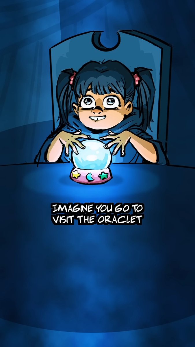 WHAT IF YOUR FORTUNE TELLER WAS A 6 YEAR OLD?