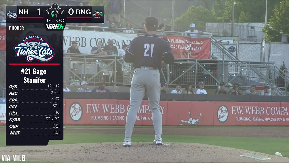 Francisco Lindor singles on his first swing for Binghamton!