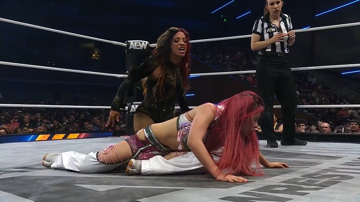 A spot in the #OwenCup Women's Finals was on the line in an absolute spectacle of a match between Último Moné and 葉月/HAZUKI! Watch the #AEWDynamite replay RIGHT NOW on HBO Max!