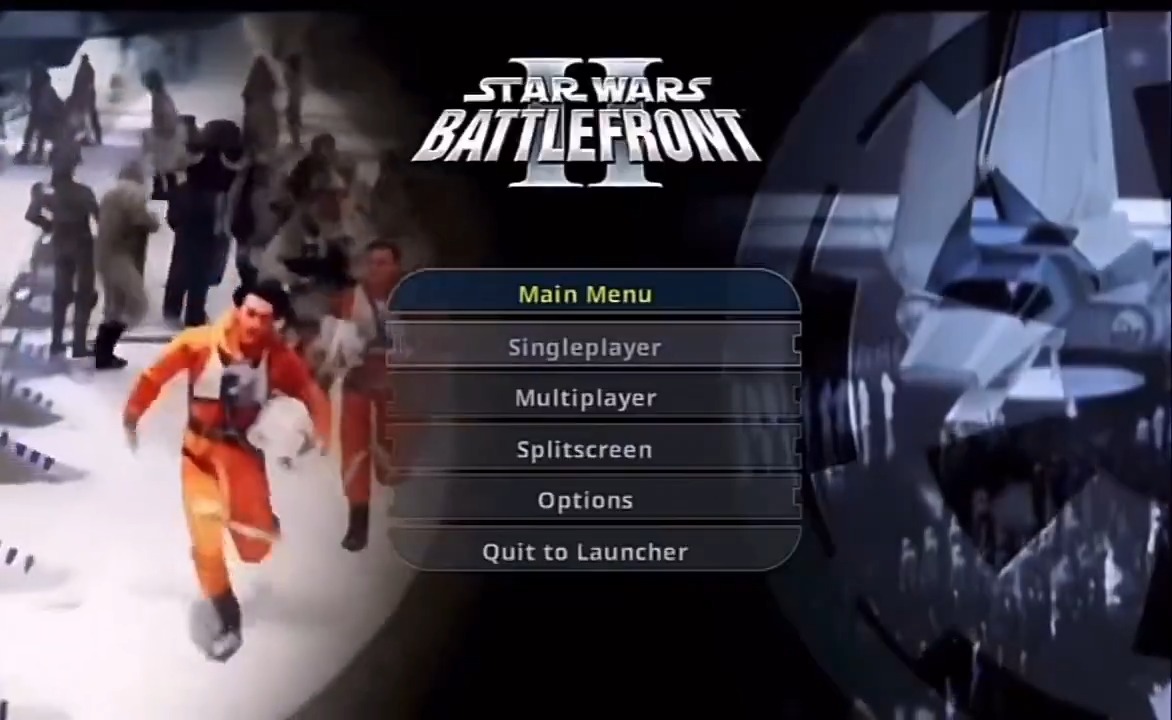It's 2005 and your about to experience Star Wars Battlefront II for the first time
