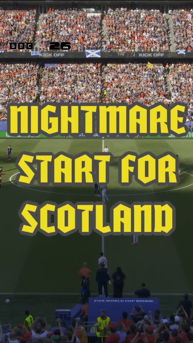 It was a nightmare start for Scotland as they conceded the quickest goal of the World Cup so far 😬 #BBCFootball #FifaWorldCup
