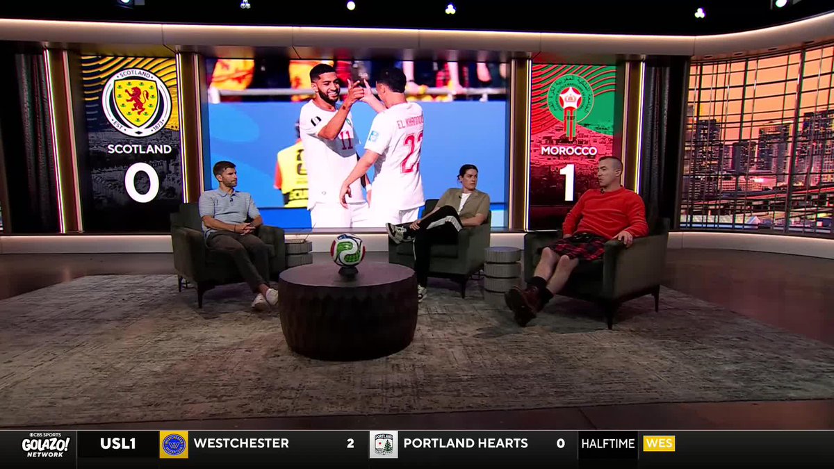 "Scotland in the second half were by far the better team." ๐๐๐ ๐๐๐๐ ๐๐๐ admits he doesn't believe Morocco has what it takes to win the World Cup ๐ฒ๐ฆ