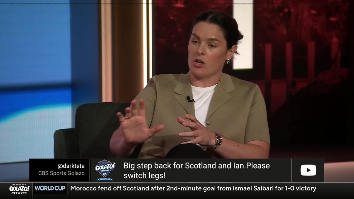 "Performance-wise for Scotland, that was miles away from where they were at against Haiti." Jen Beattie praises Steve Clarke's second-half adjustments for Scotland 🏴