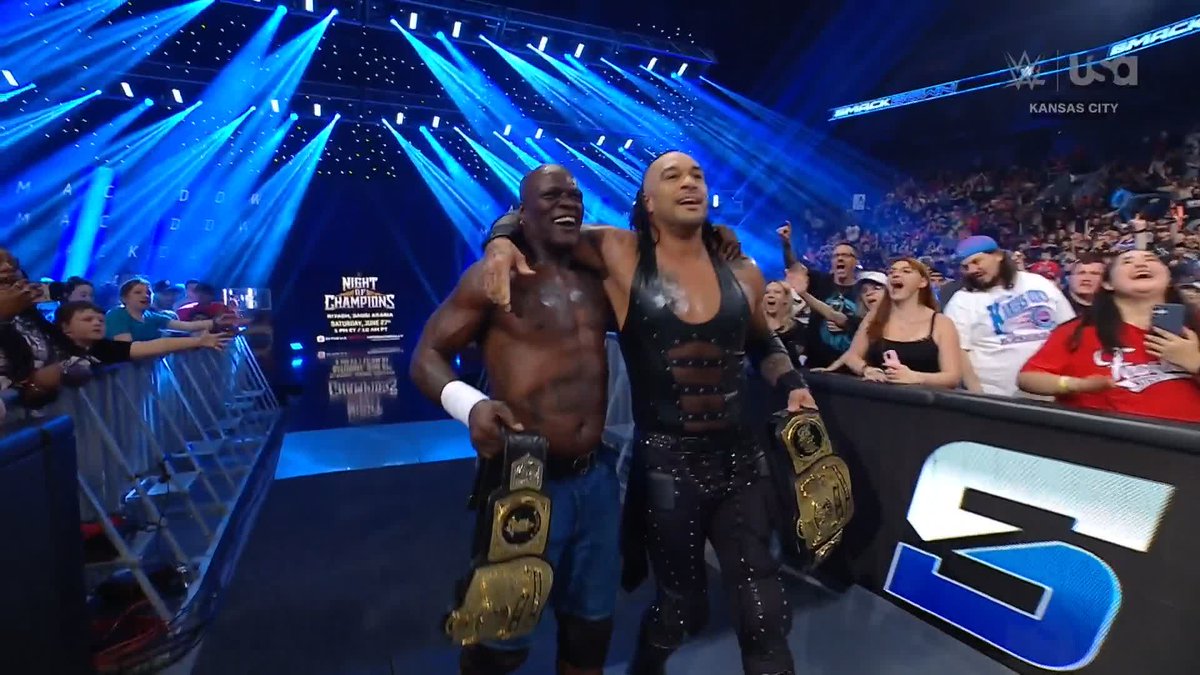 OH YEAH 😎 R-Truth and Damian Priest RETAIN the WWE Tag Team Titles!